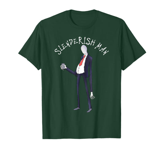 Easy Halloween costume funny slenderman men's T-Shirt