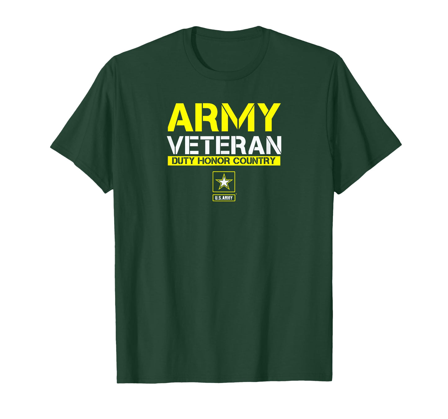 US Army Veteran Duty Honor Land T-Shirt