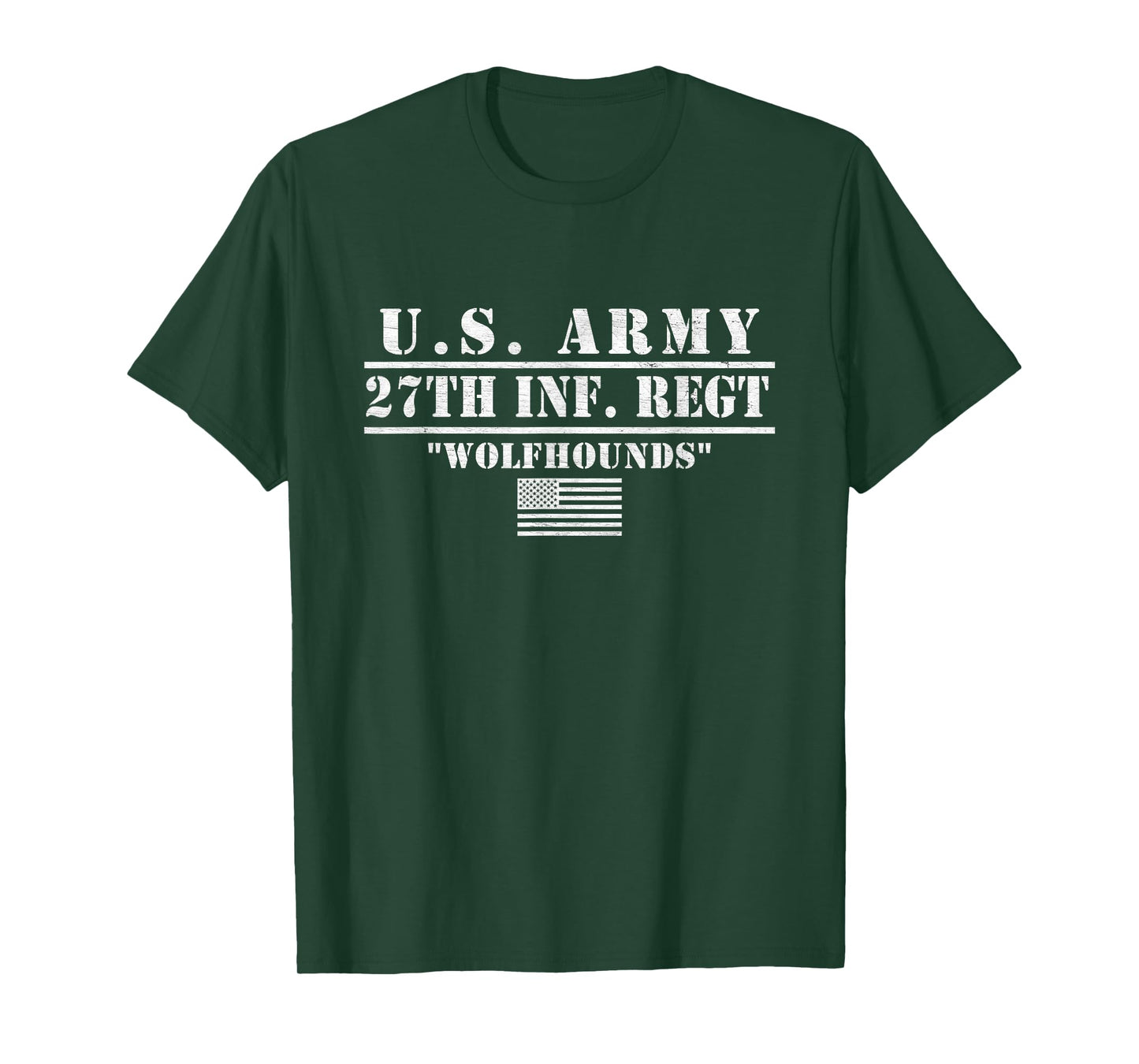 27th Infantry Regiment 27th Inf Regt Wolfhounds Gifts T-Shirt