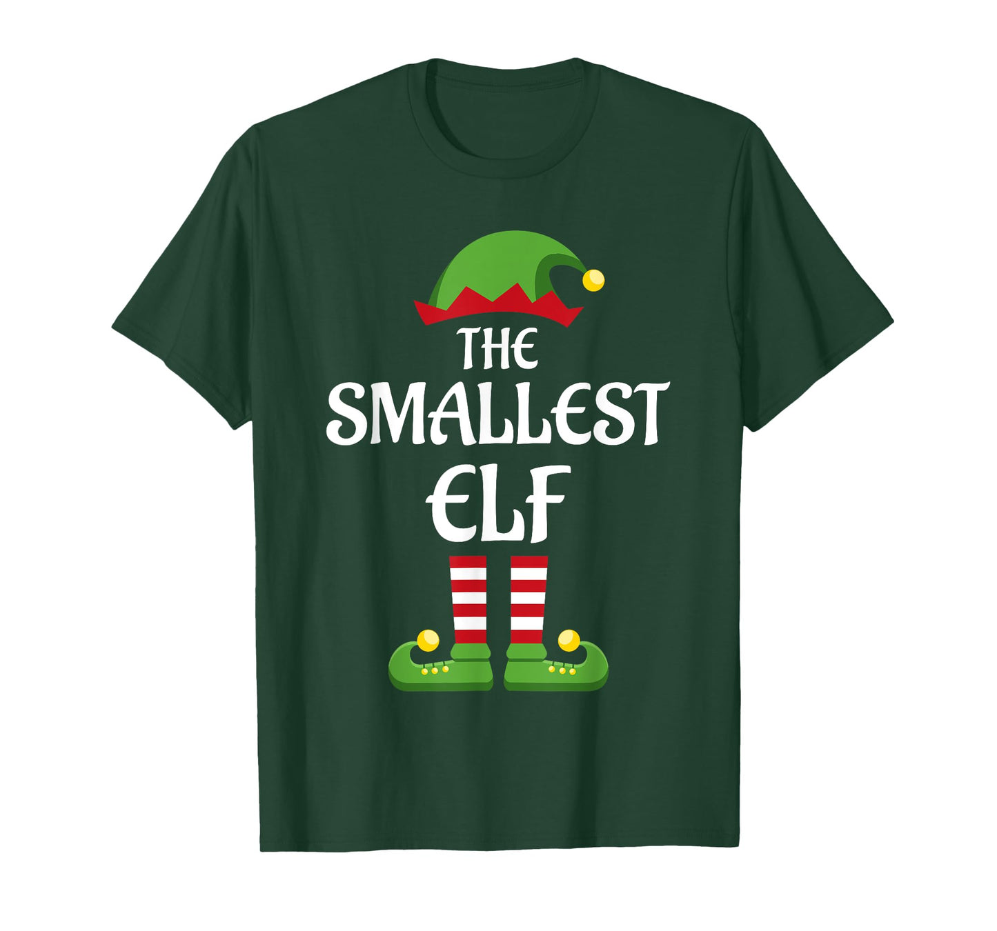 Smallest Elf Family Matching Group Christmas T-Shirt