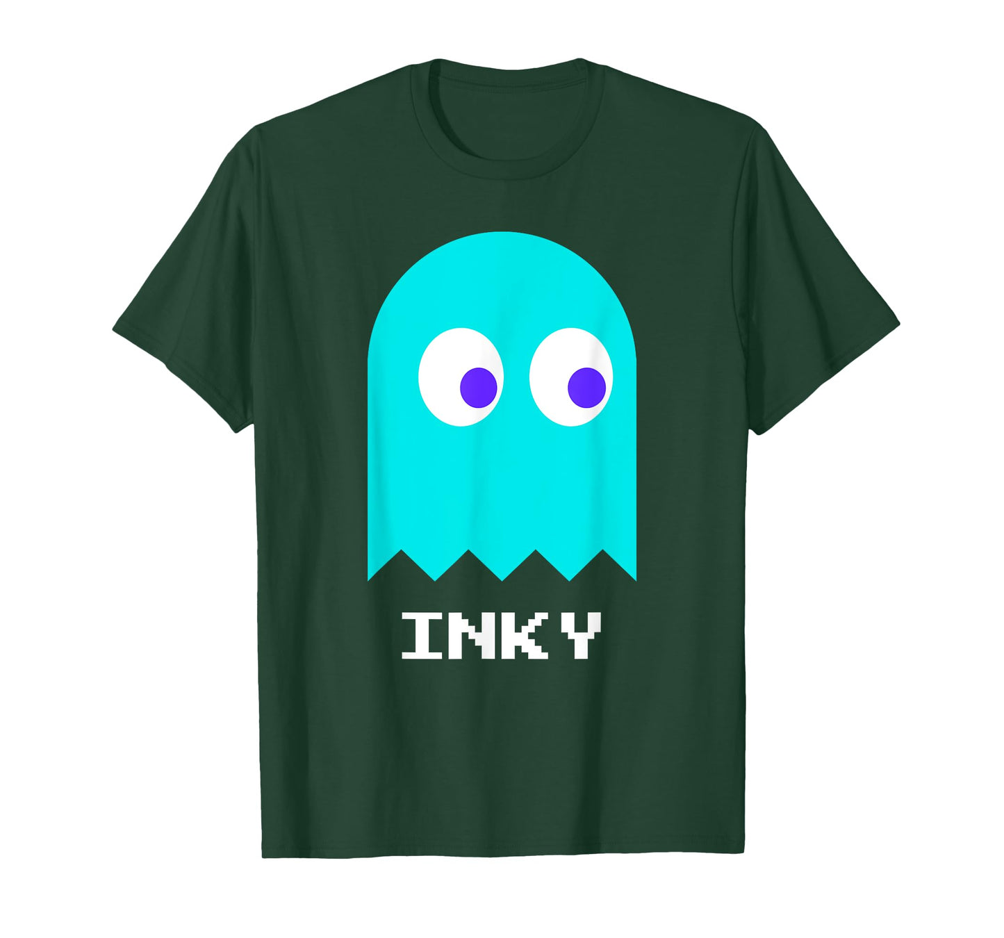 Retro Gamer Nerd INKY Halloween Costume T-Shirt