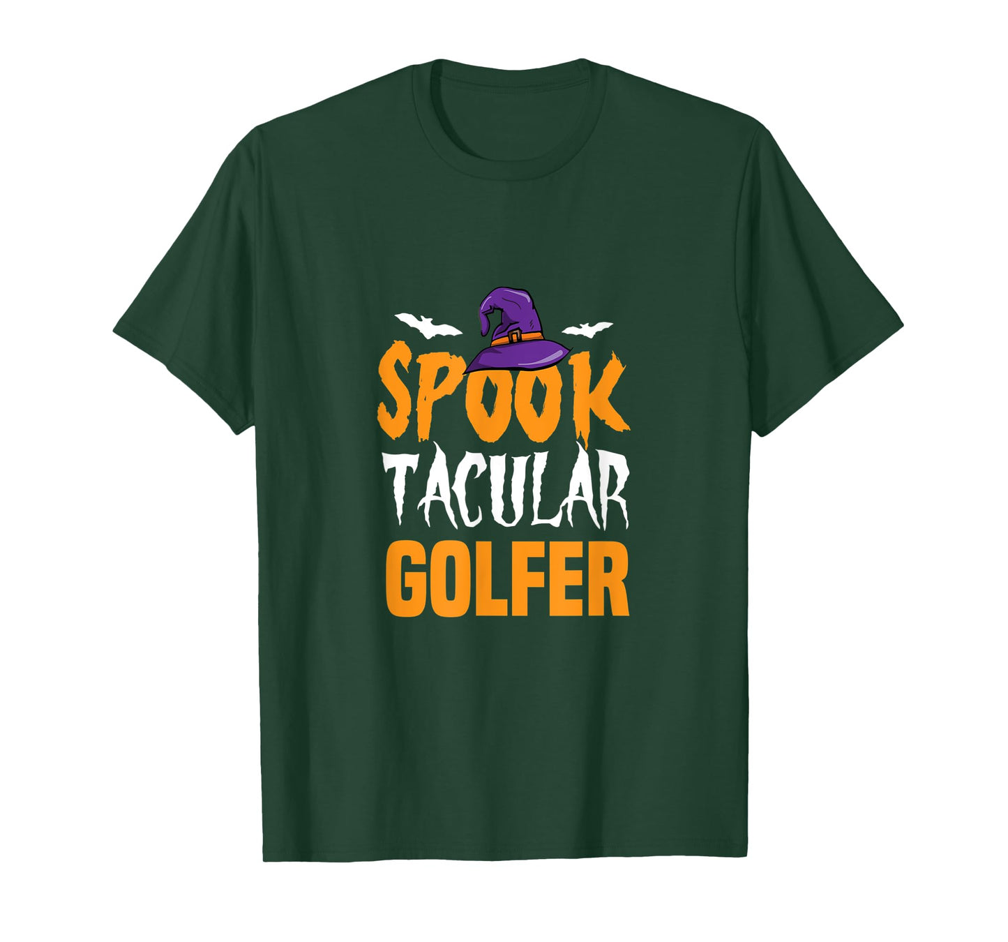 Spooktacular Golfer Halloween Outfit Gift T-Shirt