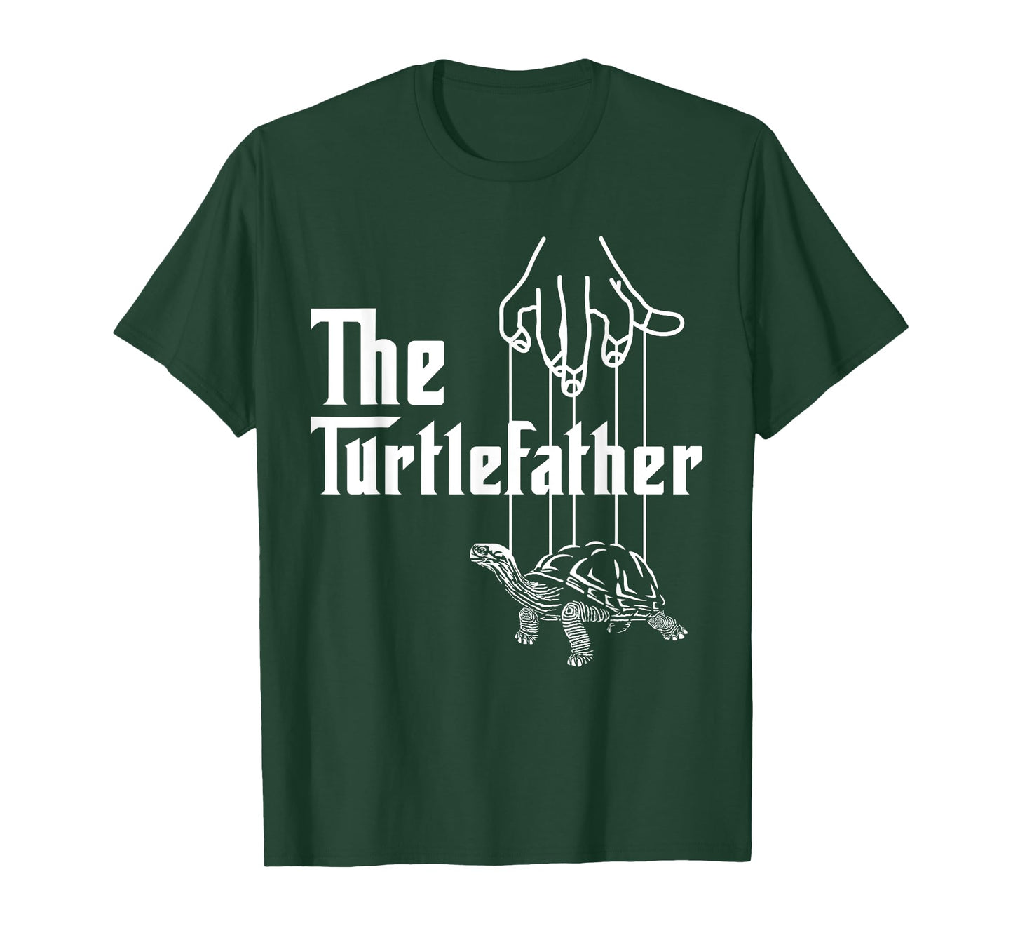 The Turtlefather Sea Turtle Dad Fathers Day Tortoise T-Shirt
