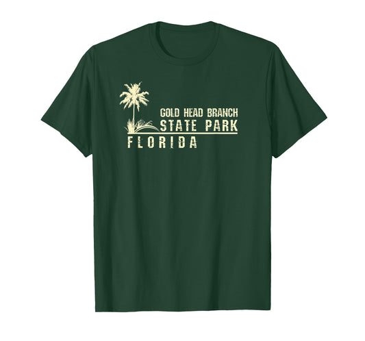 Florida Souvenir Gift for Gold Head Branch State Park T-Shirt