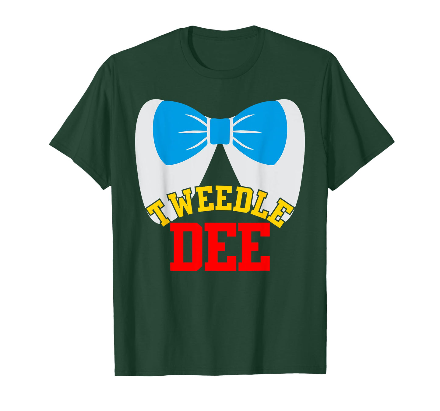 Tweedle Dee Dum funny matching halloween costume for couples T-Shirt