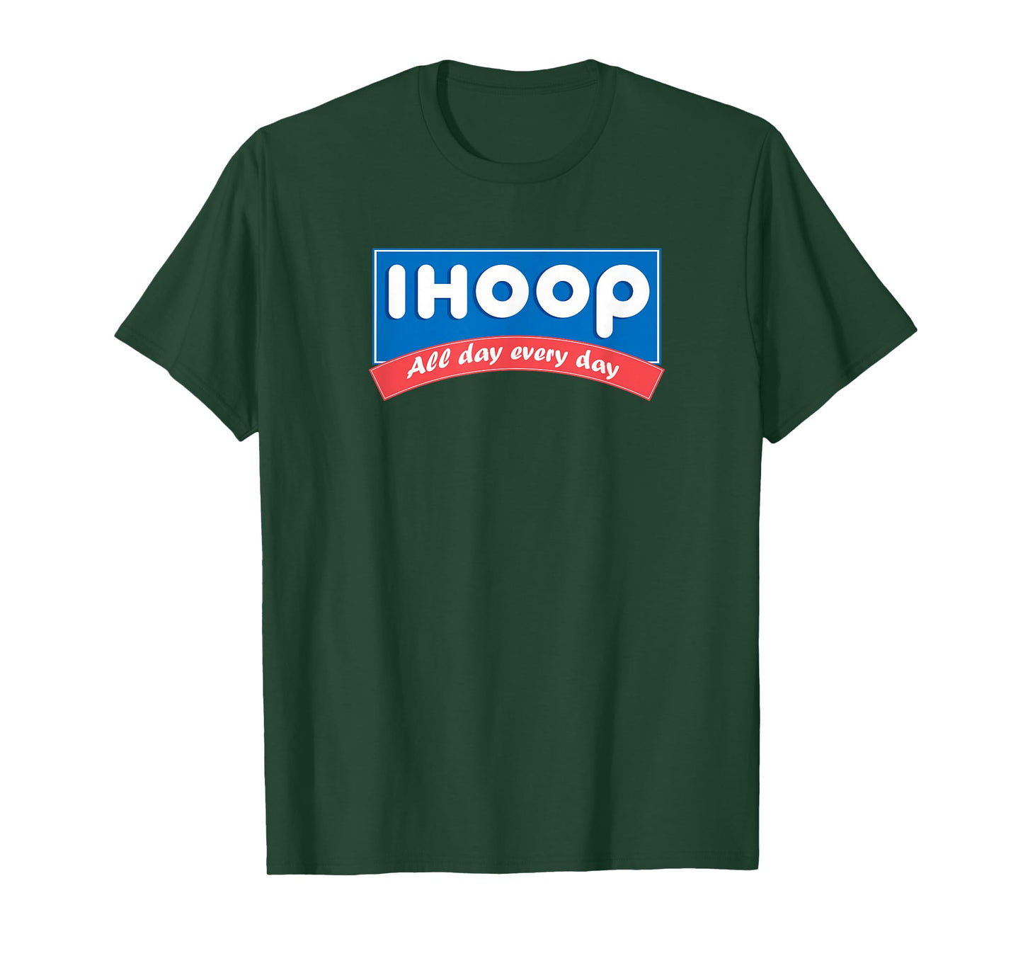 ihoop all day everyday basketball shirt T-Shirt