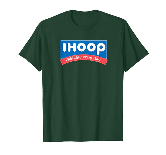 ihoop all day everyday basketball shirt T-Shirt