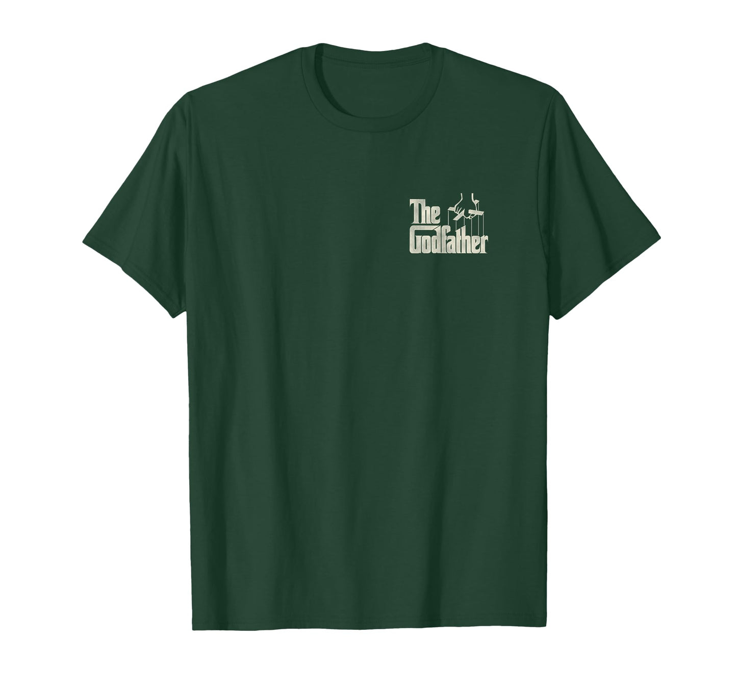 The Godfather Don King Playing Cards Front and Back Movie T-Shirt