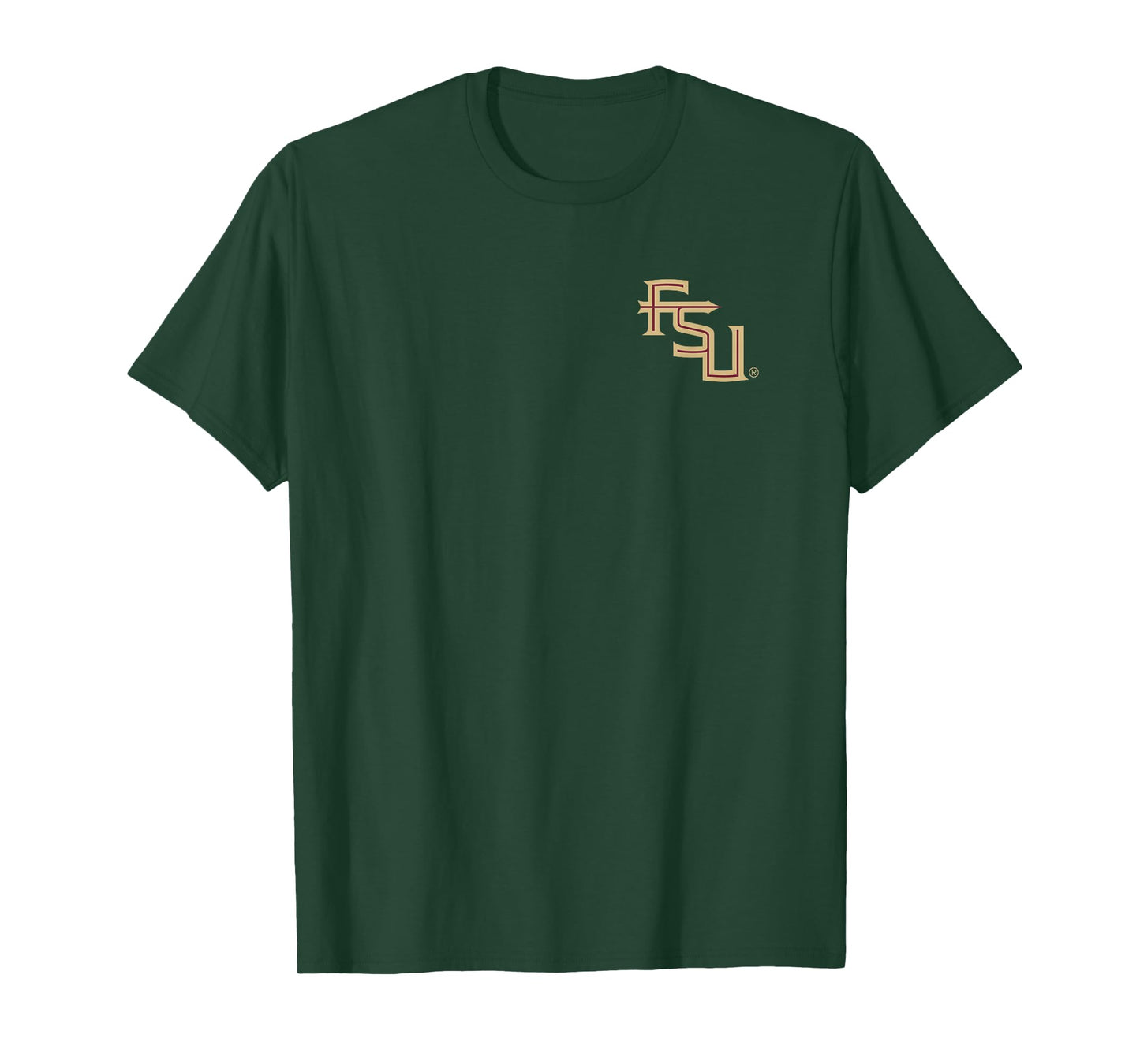 Florida State Seminoles Front/Back FSU Black T-Shirt