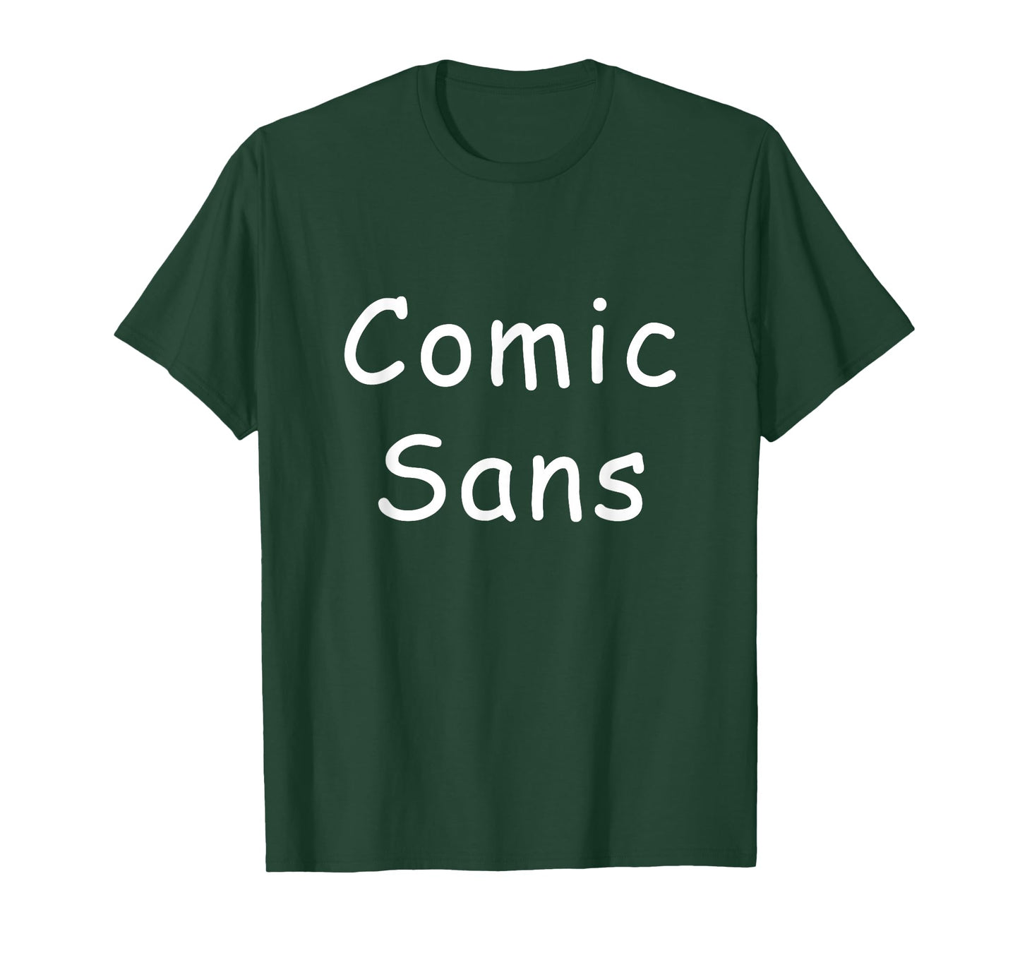 Scary Comic Sans T-shirt Bad Font Meme T-Shirt