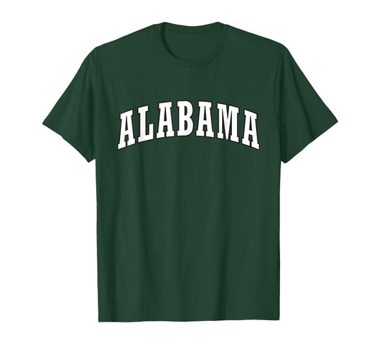 Alabama State Athletic Sports T-Shirt