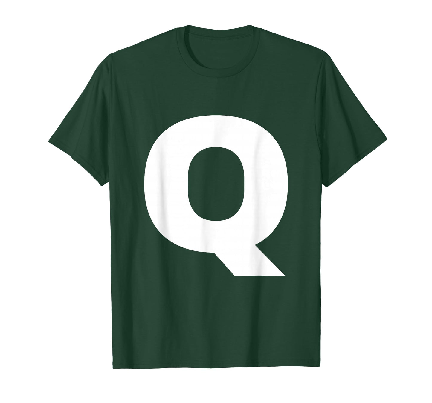 Bold Letter Q - Alphabet Characters Big Font Capital Letters T-Shirt
