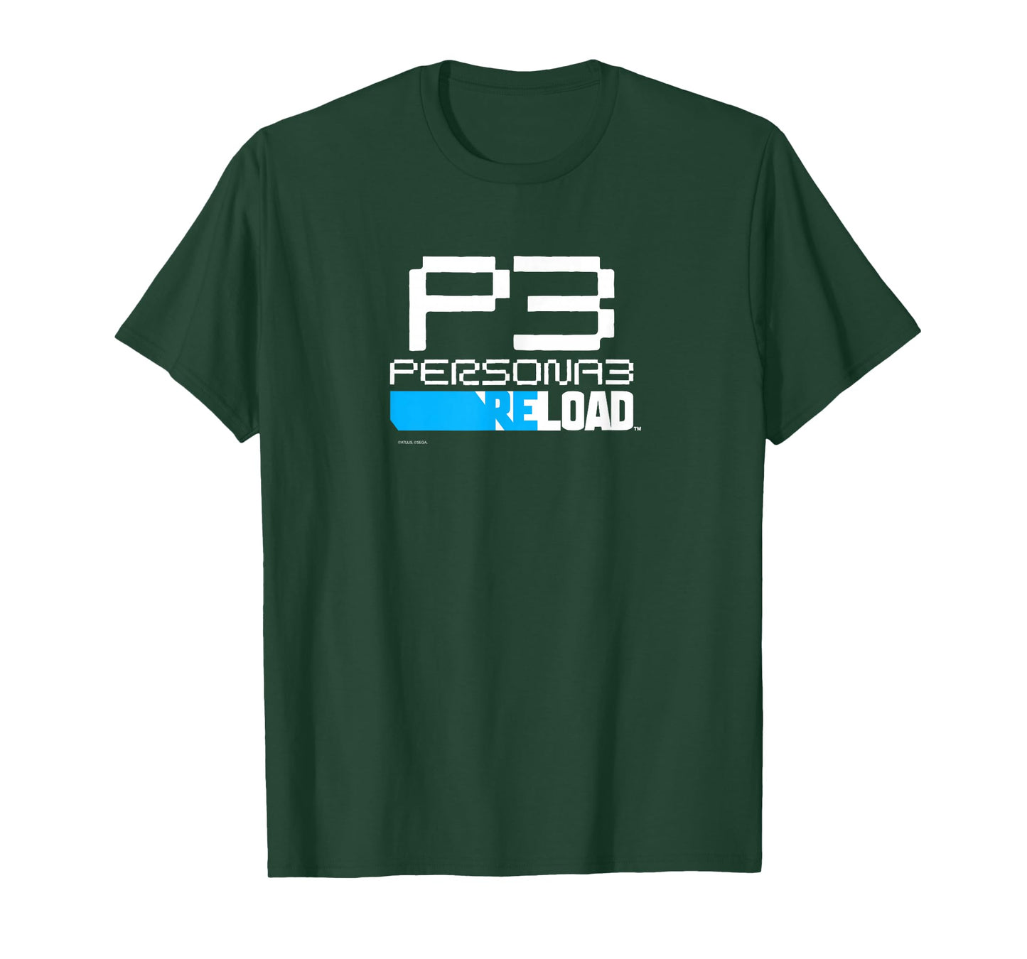 Persona 3 Reload Logo (White) ATLUS T-Shirt