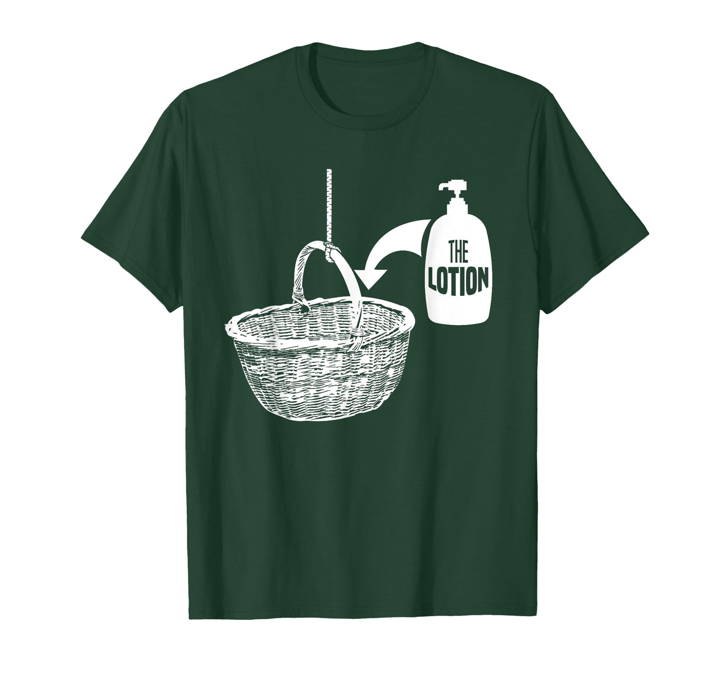 Put the Lotion in the Basket Creepy Halloween Torture T-Shirt