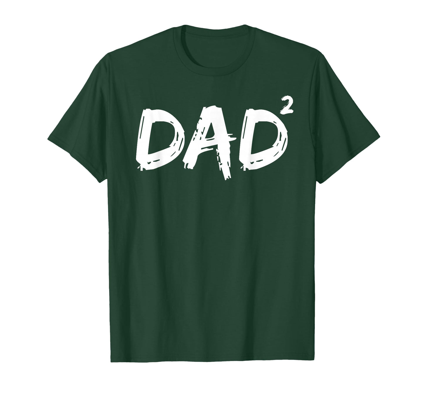 Dad Squared Shirt Funny Father of Two Kids Daddy Again Shirt T-Shirt