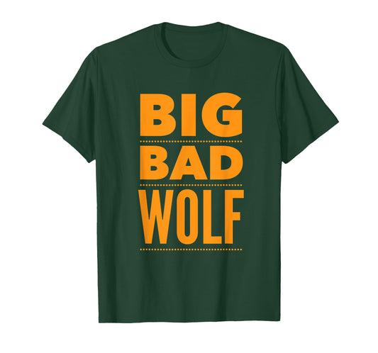 Big Bad Wolf Funny Halloween T-Shirt Costume Tee Shirt T-Shirt
