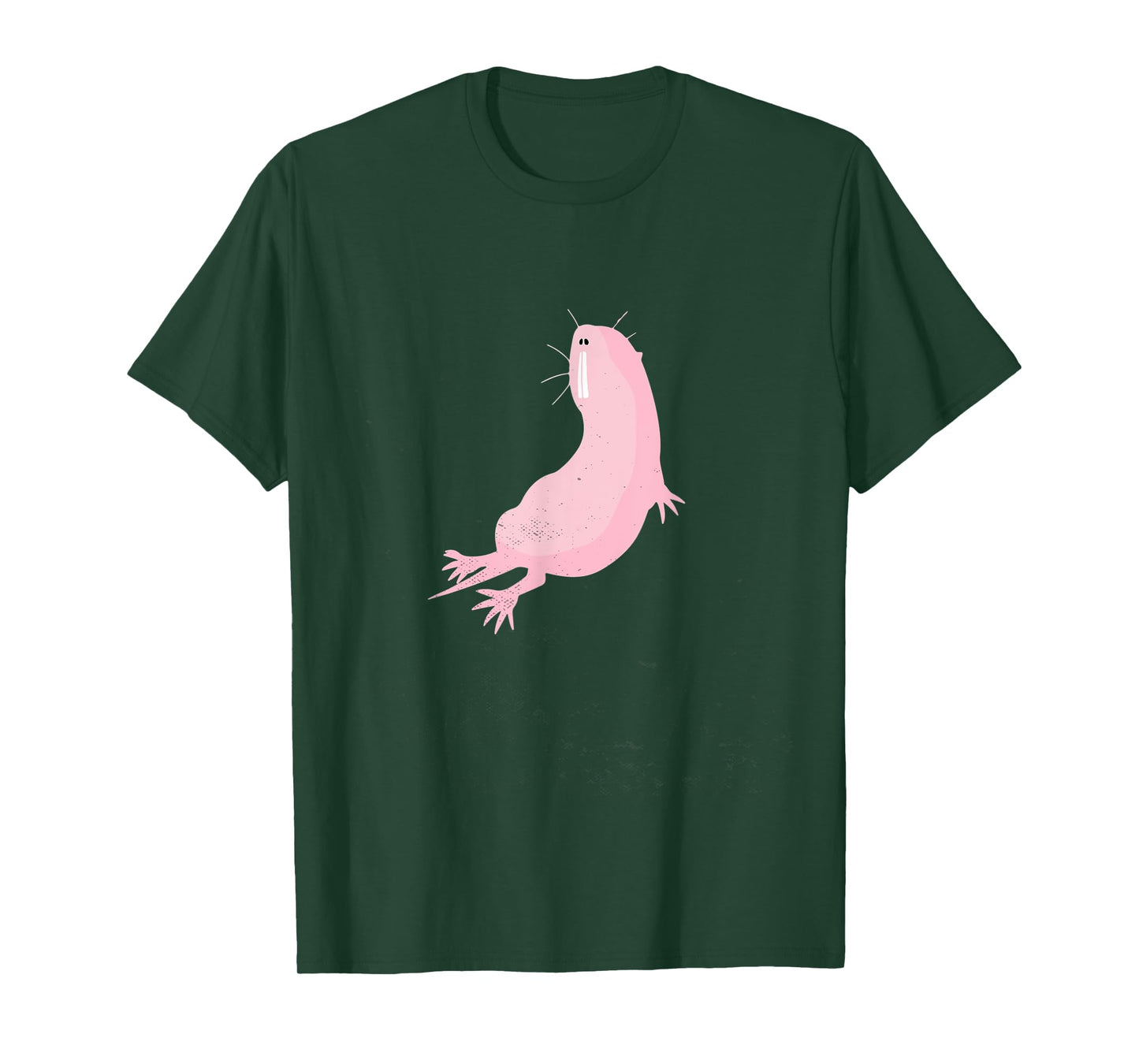 Naked Muslin Earth Auger Mole Rat Cute Monster T-Shirt