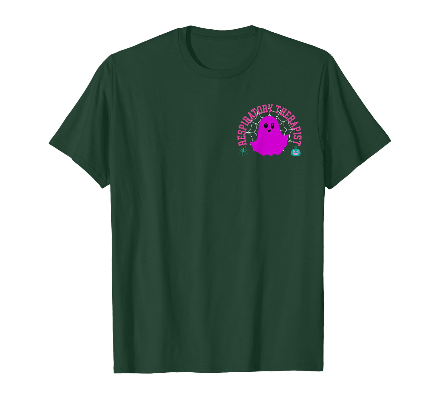 Respiratory Therapist Spooky Halloween Ghost RT Nurse T-Shirt