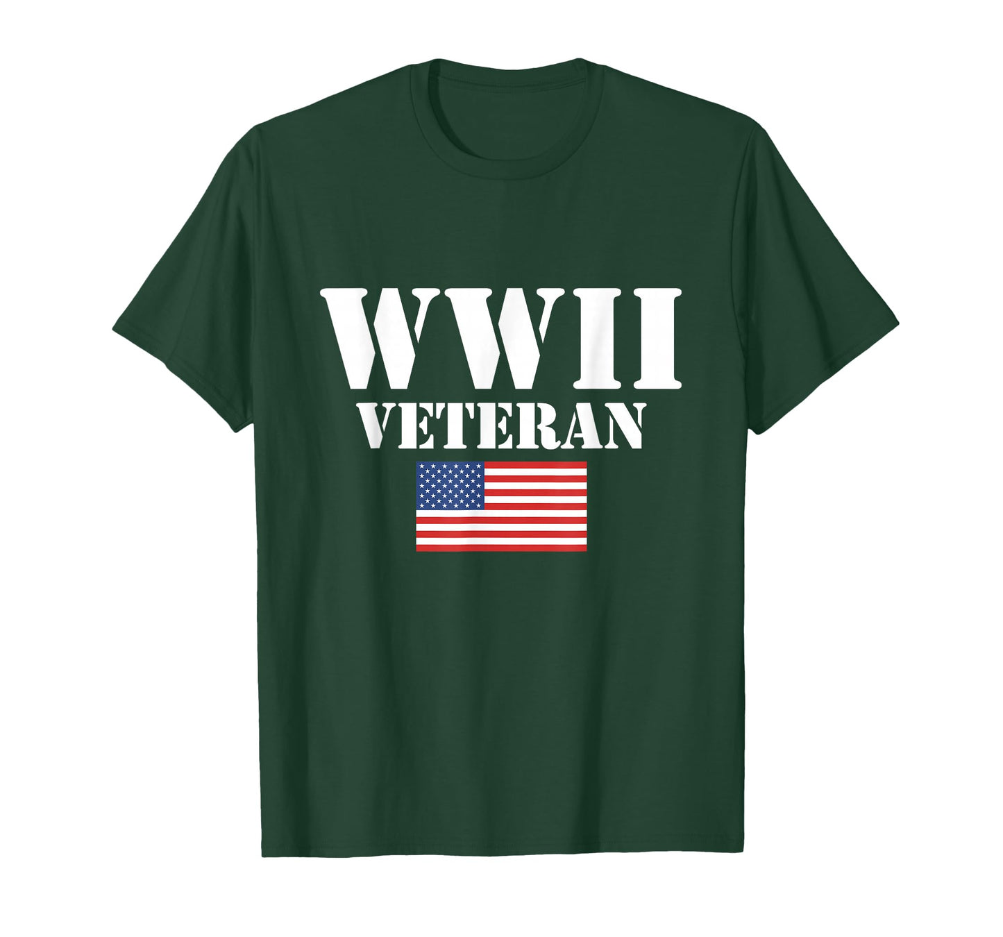American Patriot WWII Veteran Military World War 2 Veteran T-Shirt