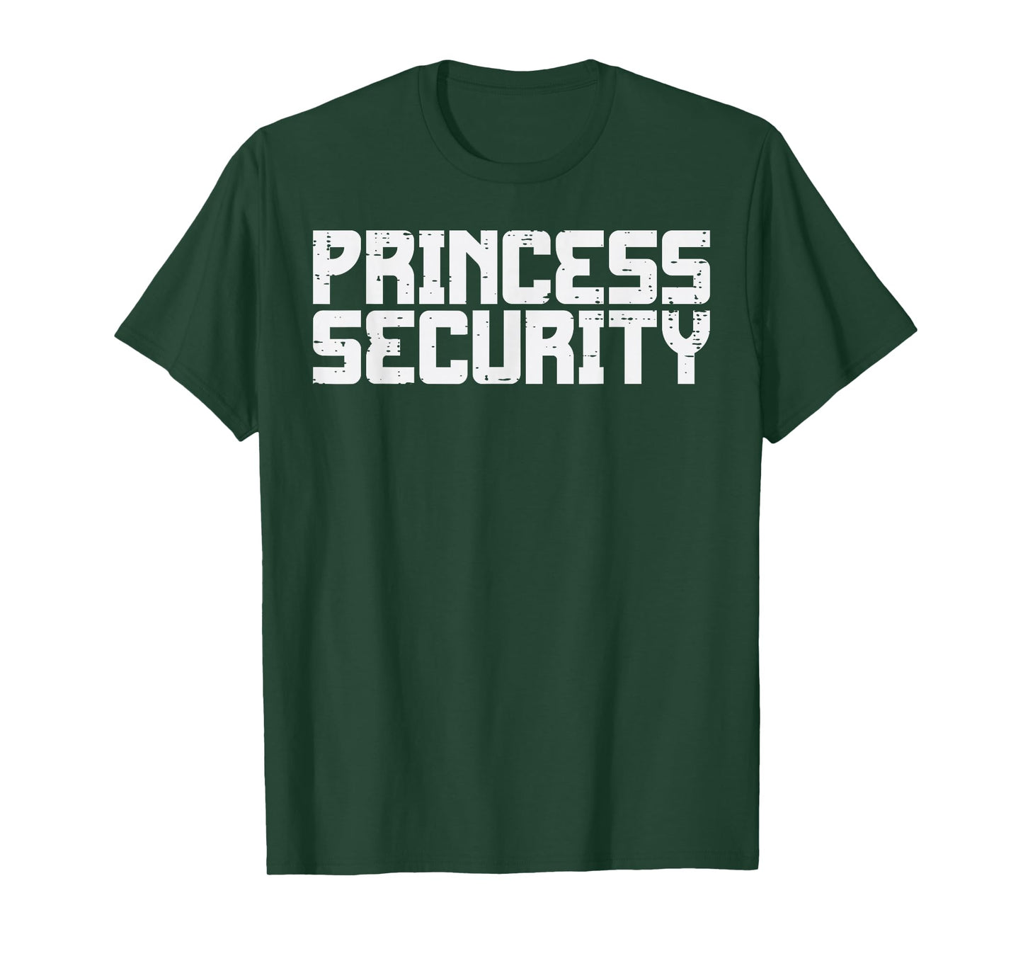 Princess Security Funny Family Dad Halloween Big Brother Men T-Shirt