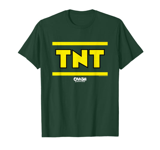 Crash Bandicoot TNT Box Big Chest Logo T-Shirt