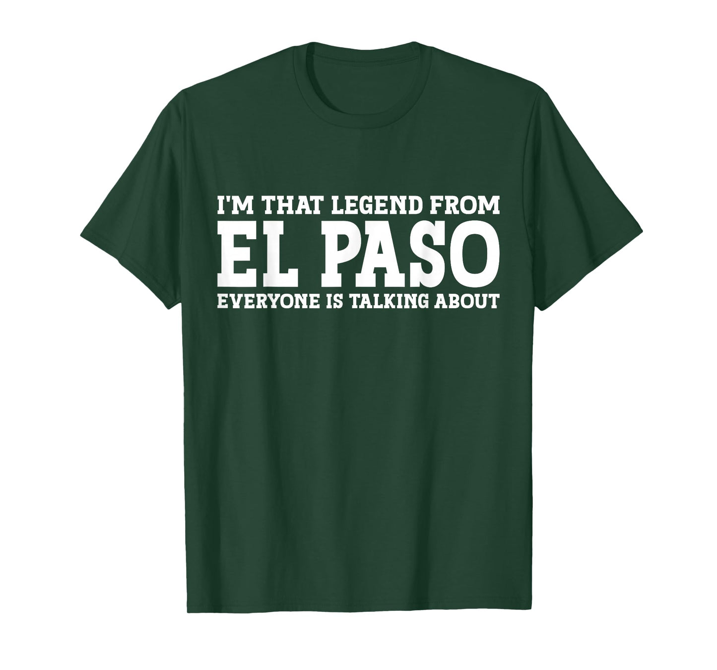 El Paso Hometown TX Texas Home Roots Funny City El Paso T-Shirt