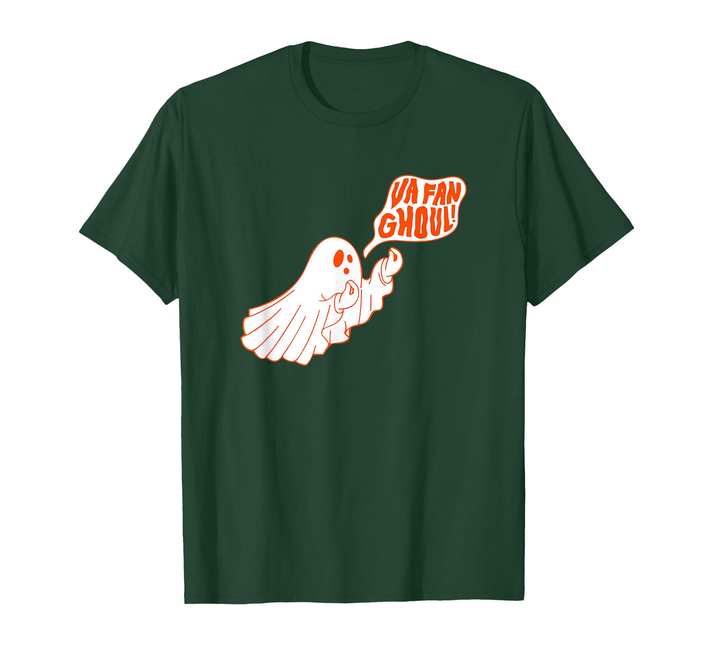 Va Fan Ghoul, Italian Ghost, Ghoul, Halloween Funny T-Shirt