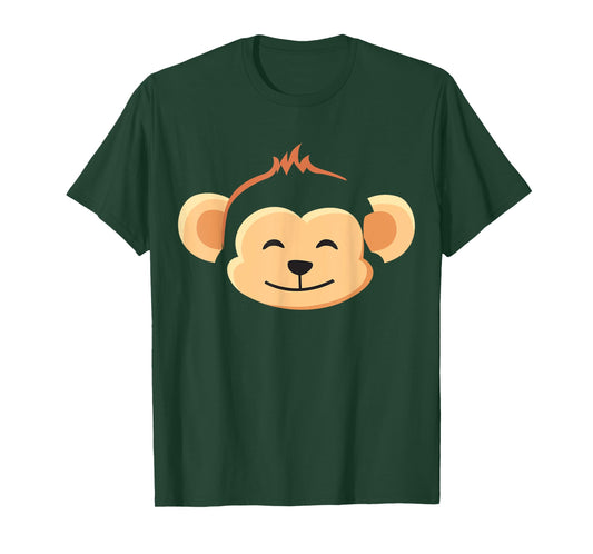 Monkey Costume for Kids MONKEY Halloween Costume T-Shirt