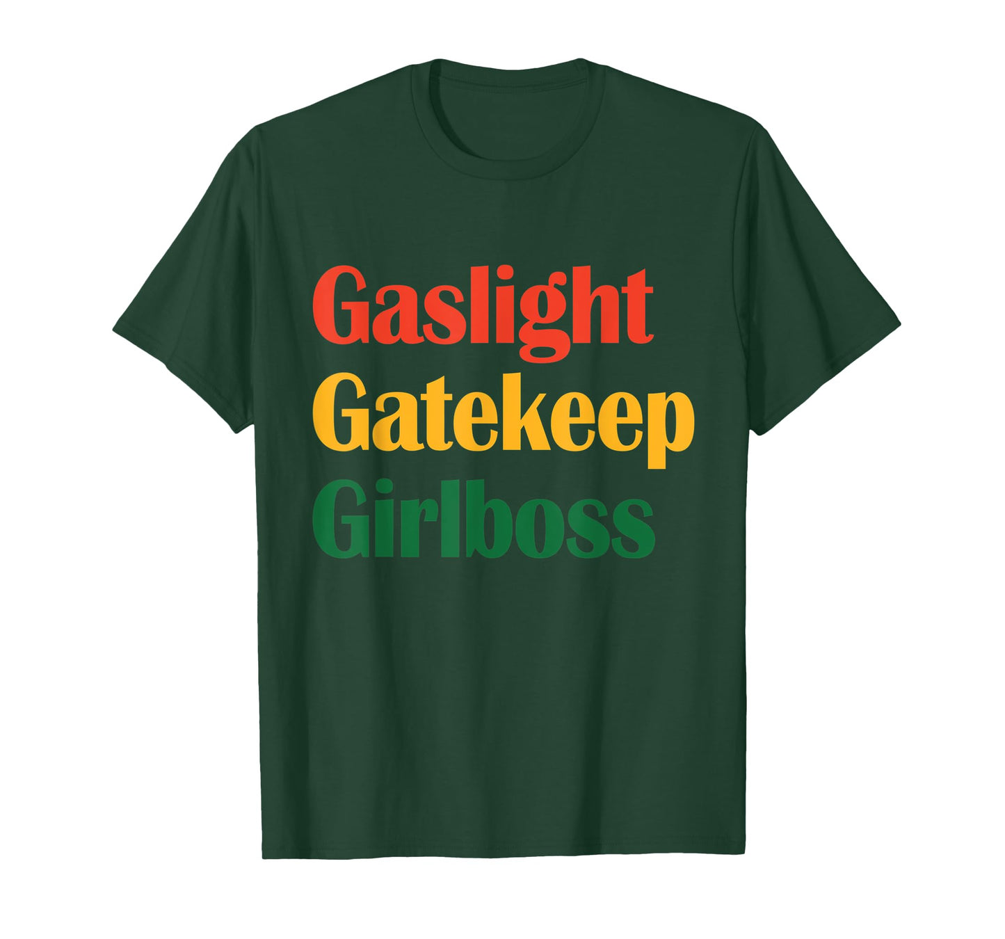 Gaslight Gatekeep Girlboss Apparel Apparel Merry Christmas T-Shirt