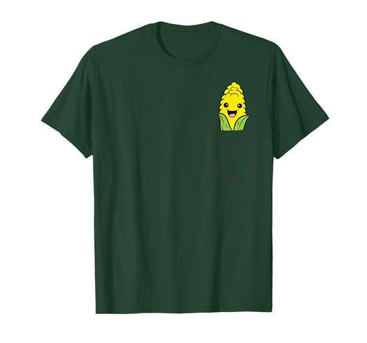 Sweet Corn In The Pocket Vegetable Cute Corn T-Shirt