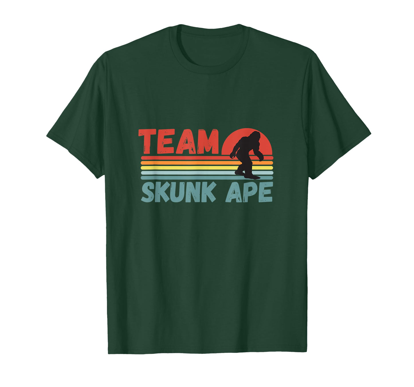 Funny Bigfoot Shirt For Men Team Skunk Ape T-Shirt