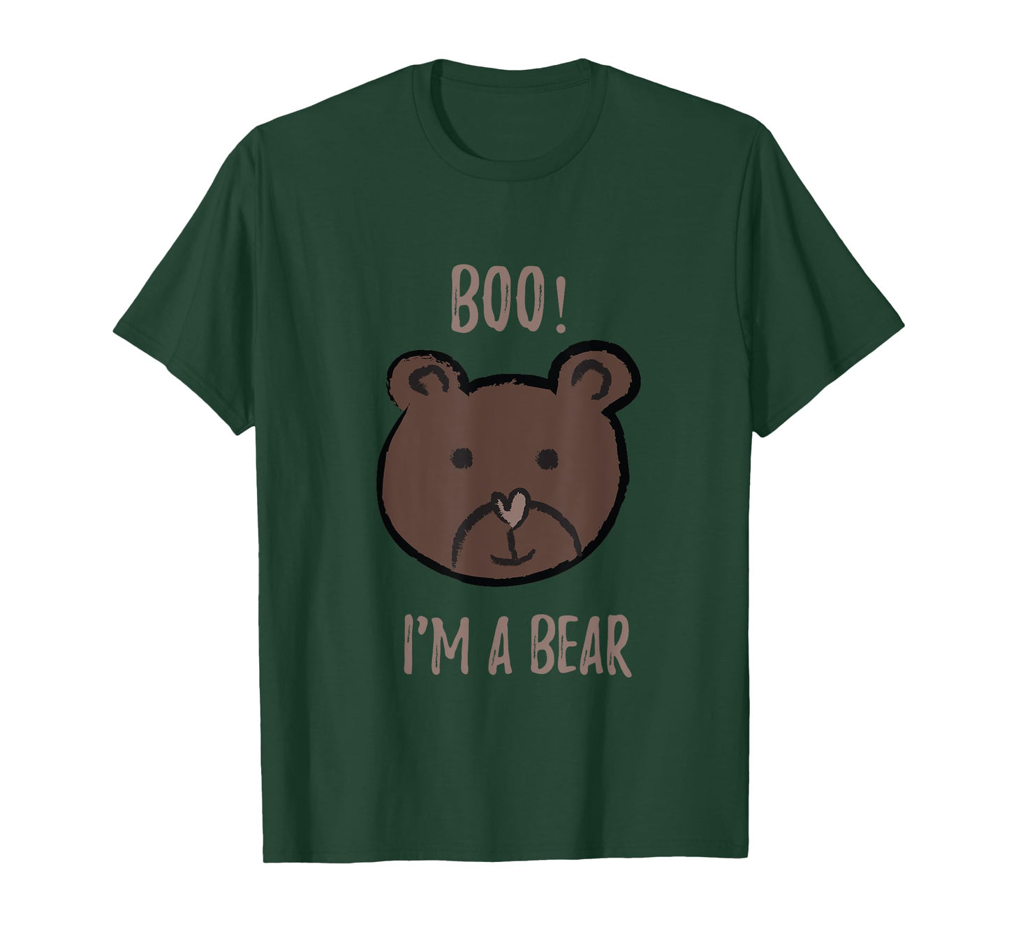 Boo! I'm a bear Halloween costume T- shirt