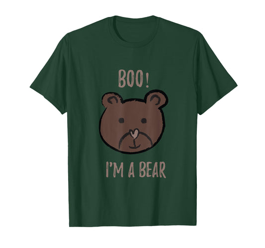 Boo! I'm a bear Halloween costume T- shirt
