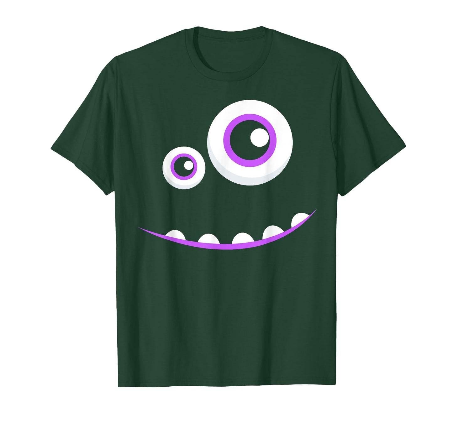 Cute Monster Face shirt Halloween Group Costume Gift T-Shirt