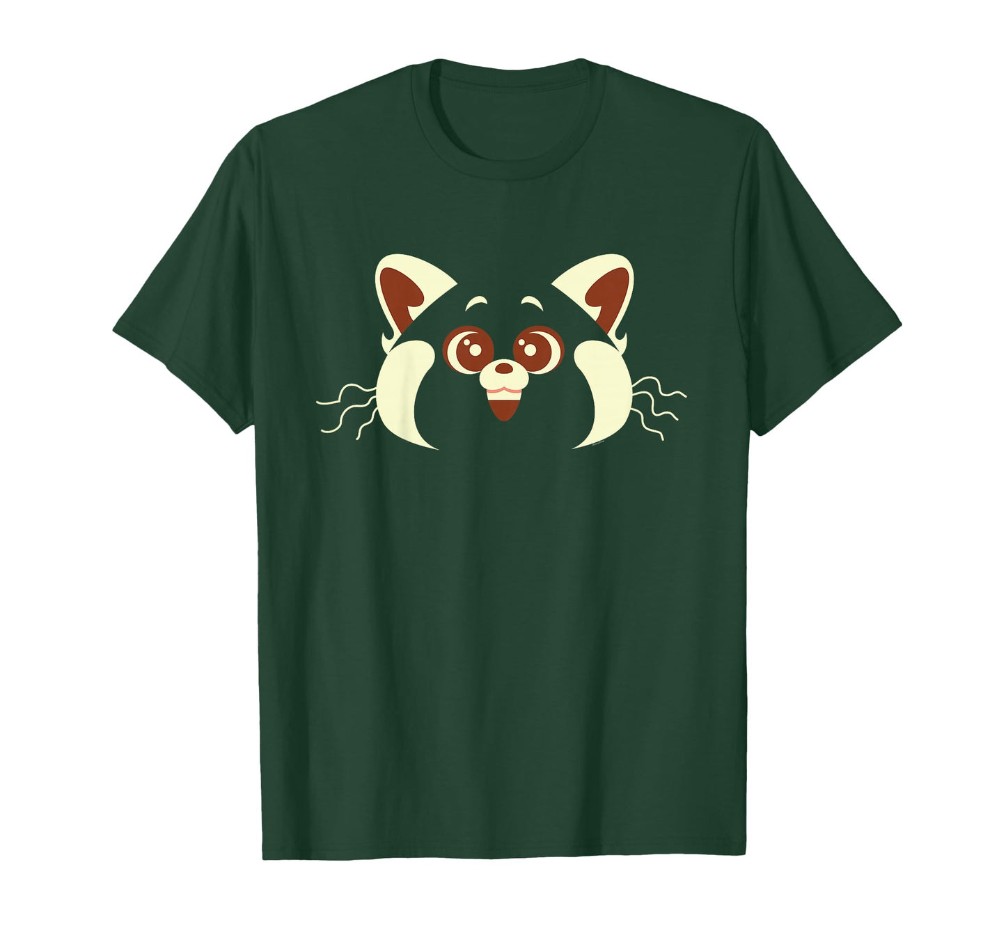 Kids Disney Pixar Turning Red Panda Mei Face T-Shirt