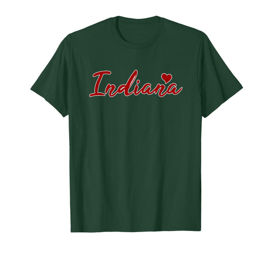 INDIANA - Throwback Design - Classic T-Shirt