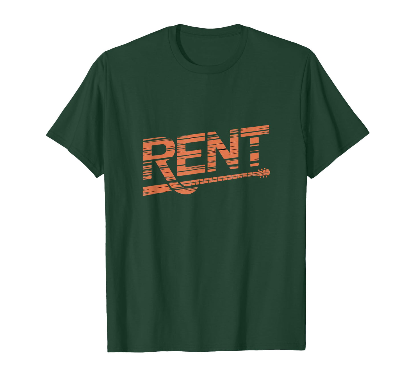 Rent Guitar Music Musical Theatre Broadway T-Shirt
