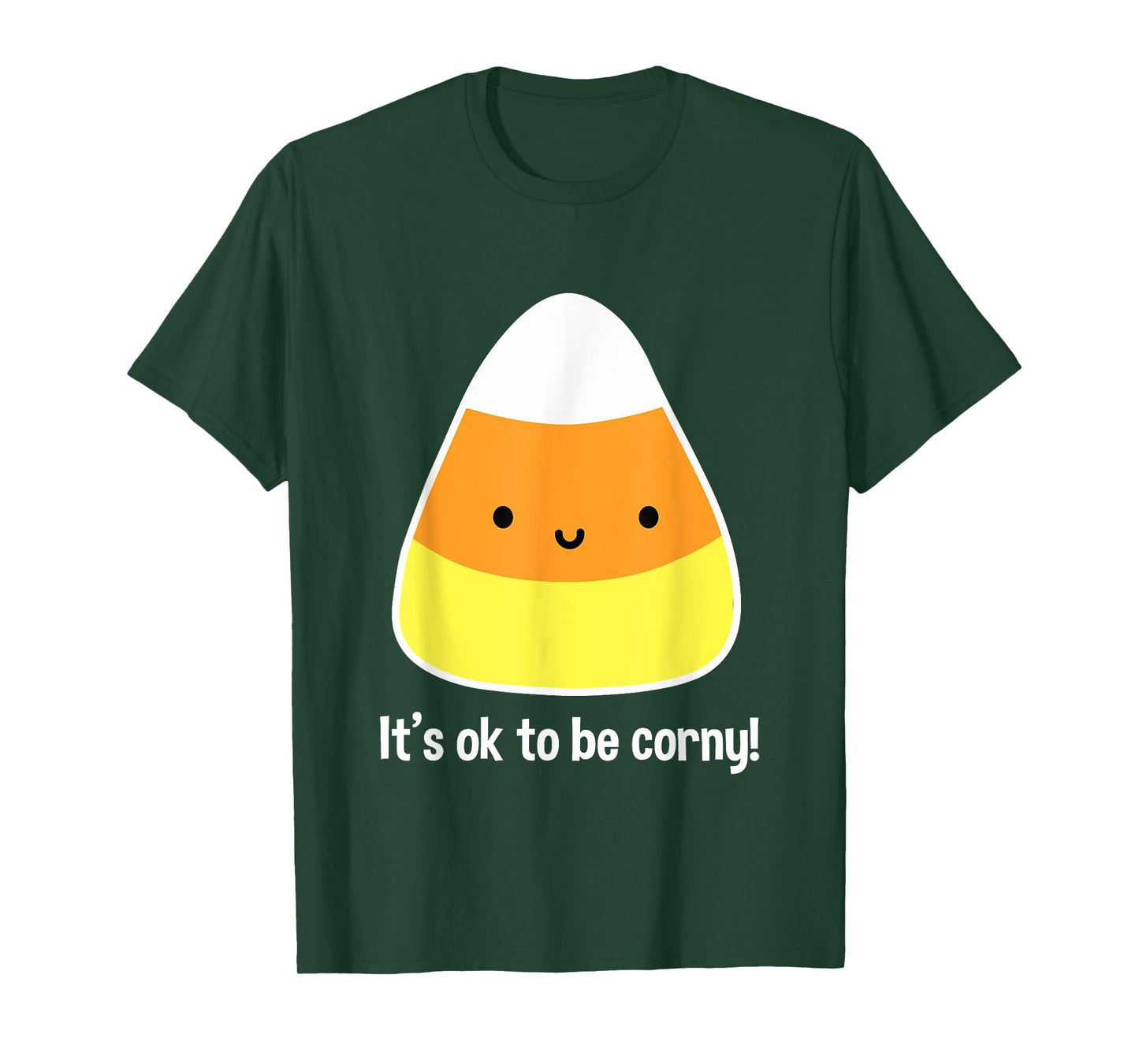 Funny Candy Corn Design for Women Cute Kawaii Halloween T-Shirt