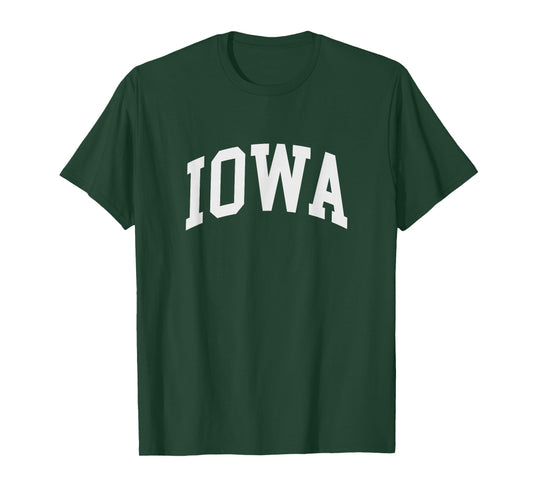 Iowa - Throwback Design - Classic T-Shirt