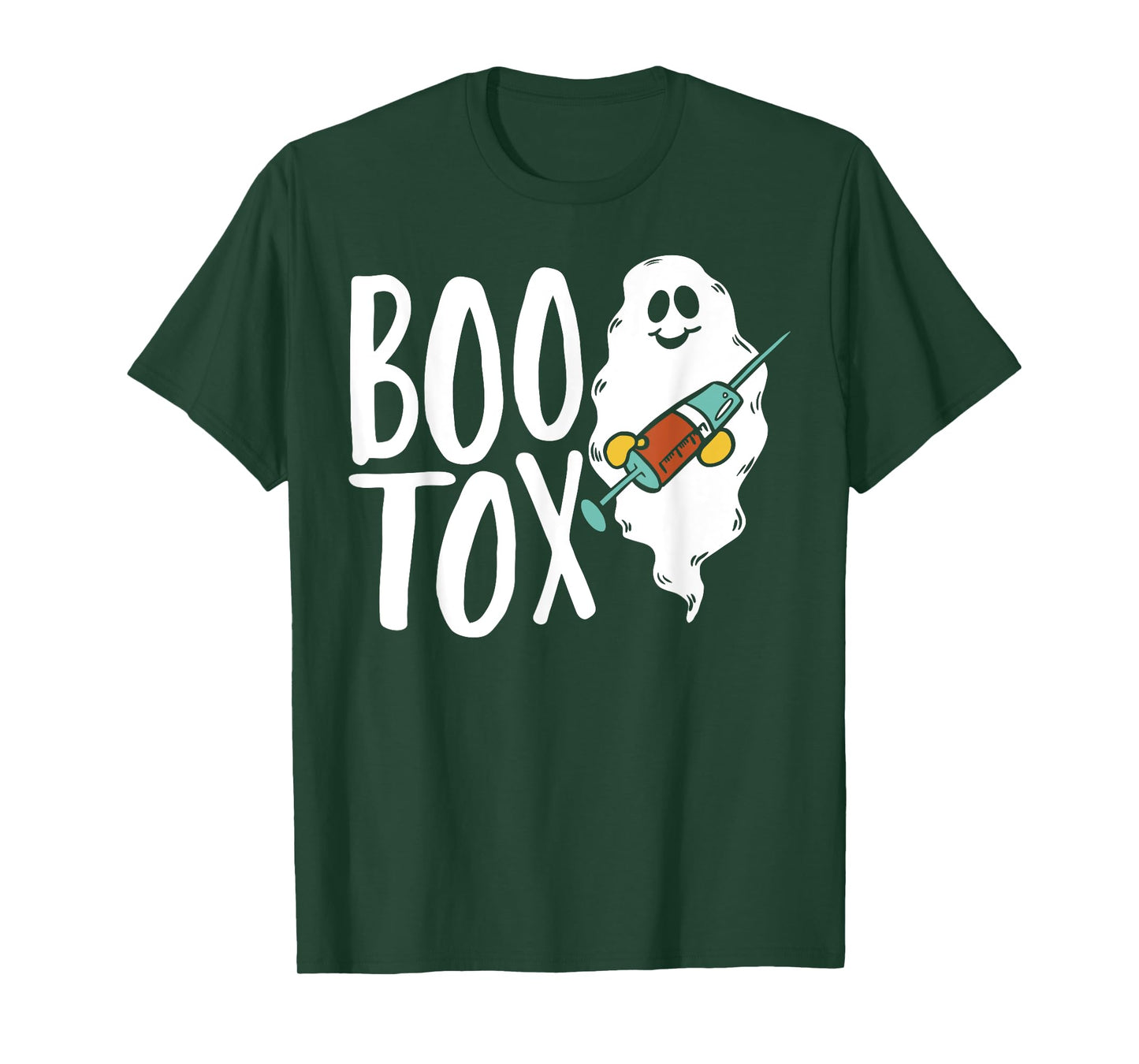 Botox Halloween Boo Tox Ghost Aesthetic Nurse Injector T-Shirt