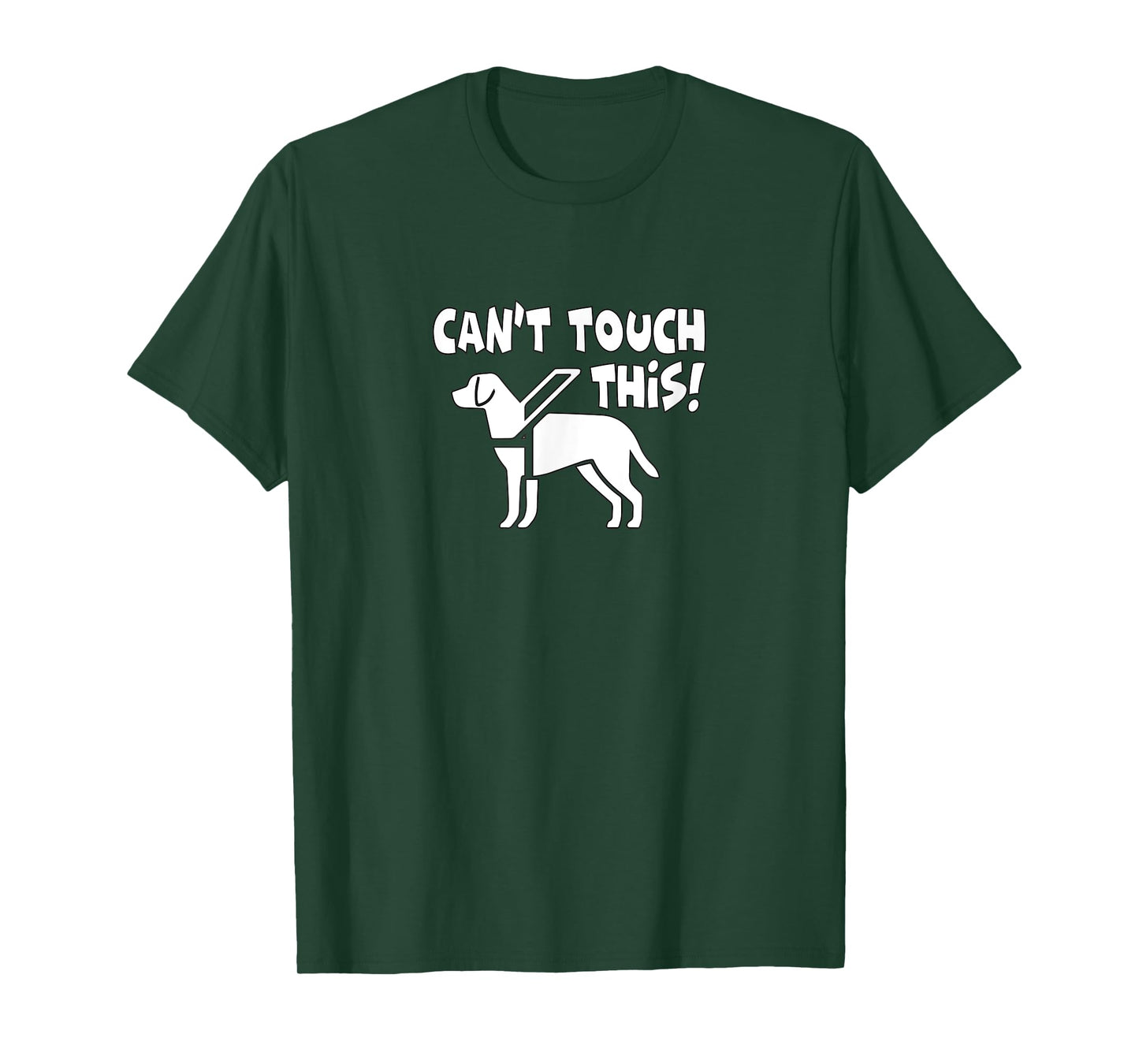 "Can't Touch This" Low Vision, Blind, T-Shirt T-Shirt