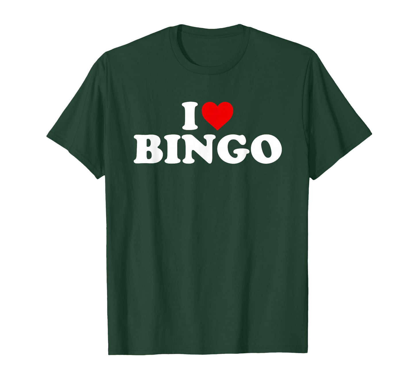 I Love Bingo - Heart T-Shirt