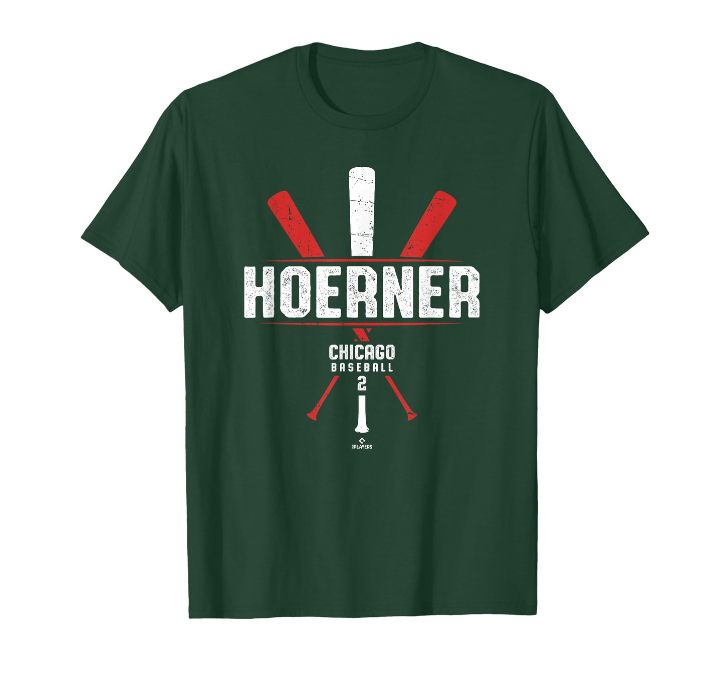 Vintage Baseball Bat Gameday Nico Hoerner Chicago Baseball T-Shirt