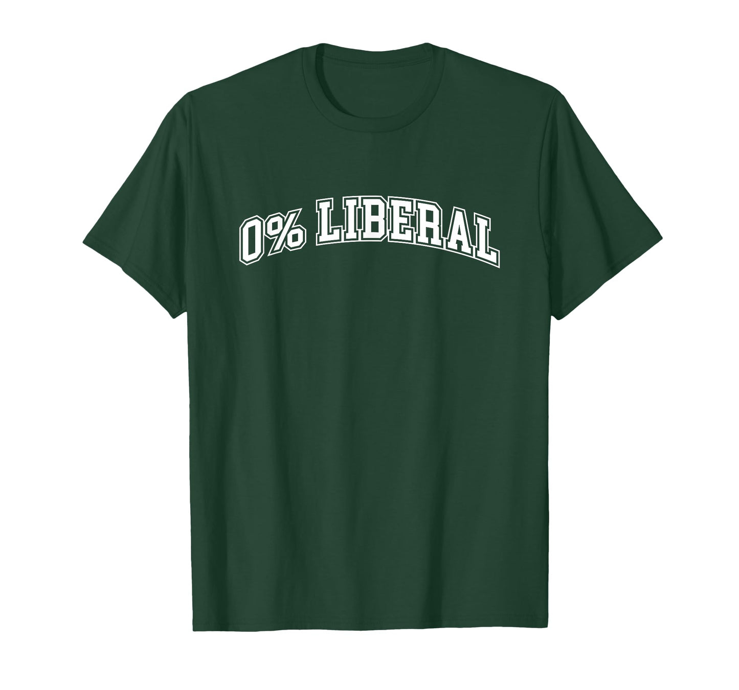 0% Liberal T Shirt, 0 Percent Liberal Shirt, Republican Tee T-Shirt