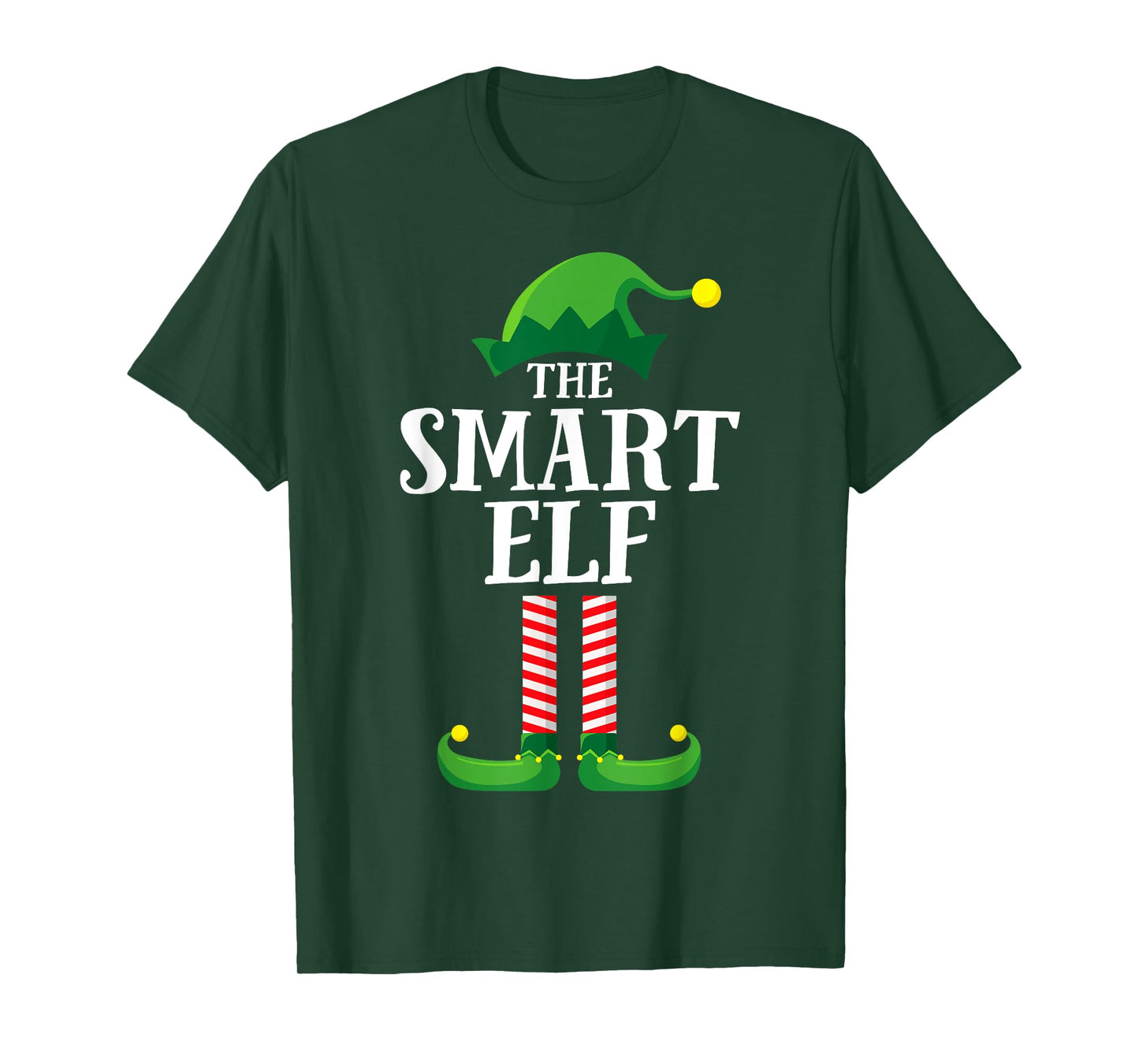 Smart Elf Matching Family Group Christmas Party Pyjamas T-Shirt