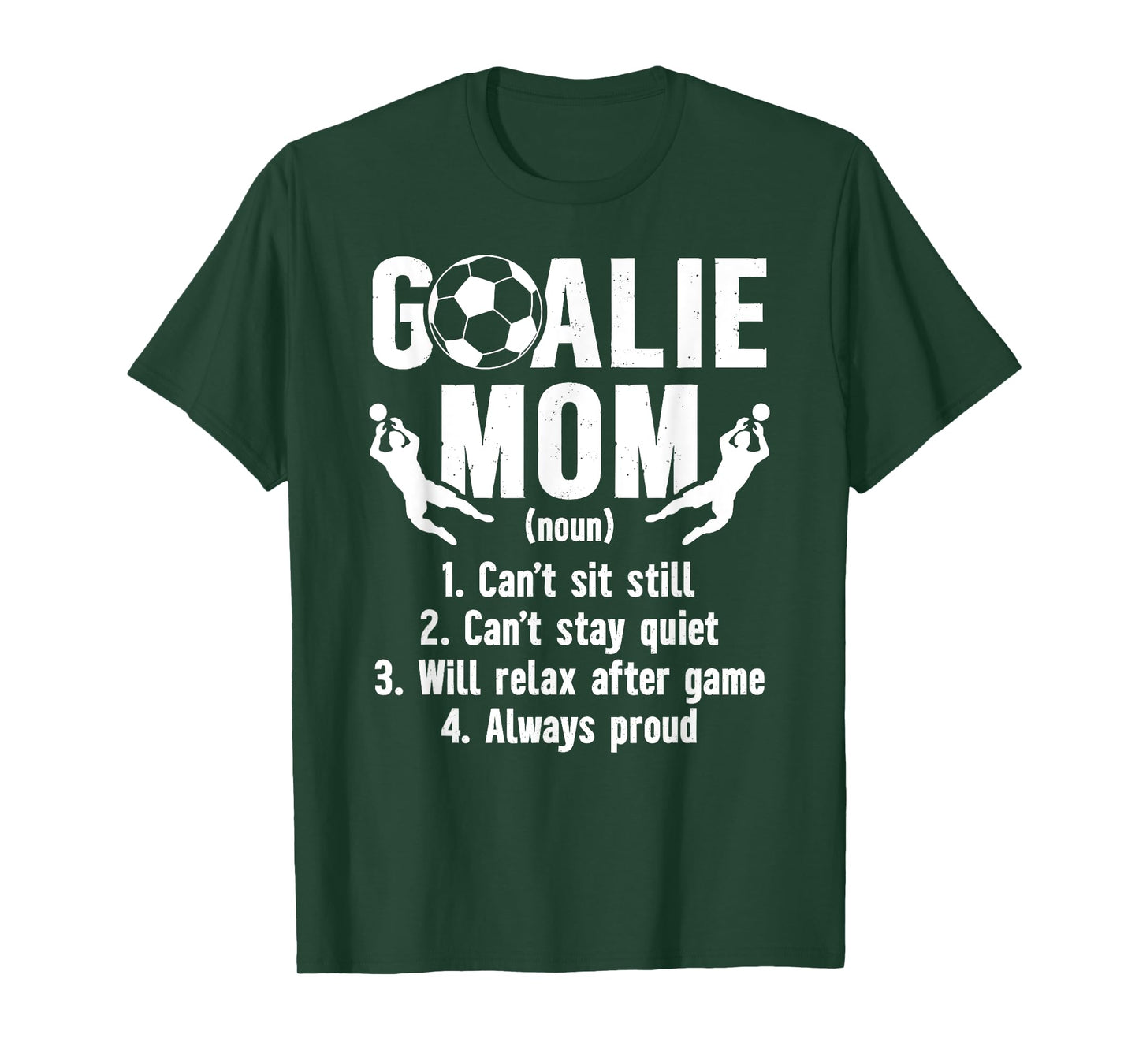 Soccer Goalkeeper Mom Definition Soccer Goalie Mother T-Shirt