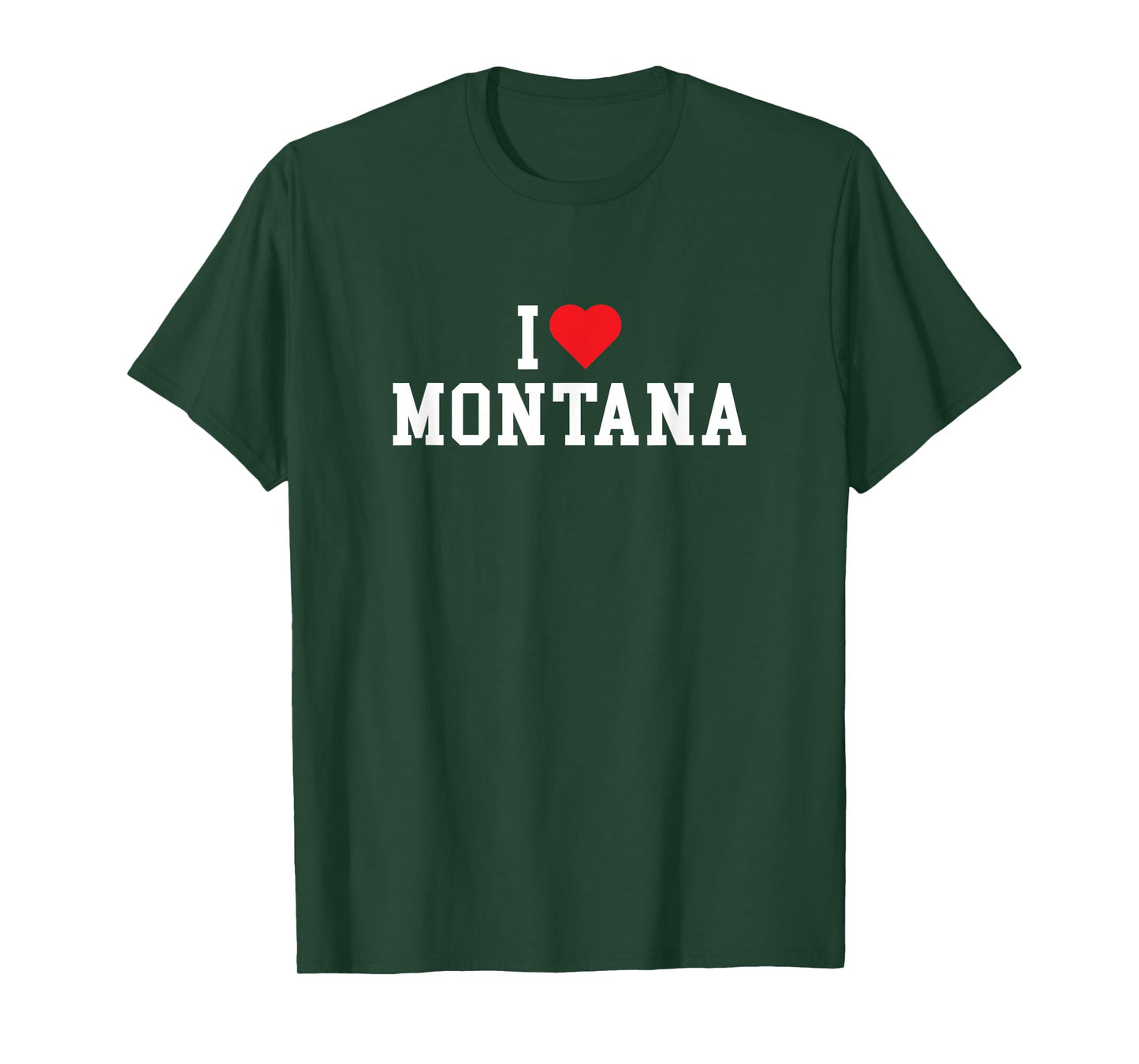 Montana - I Love Montana - MT - Throwback Design - Classic T-Shirt