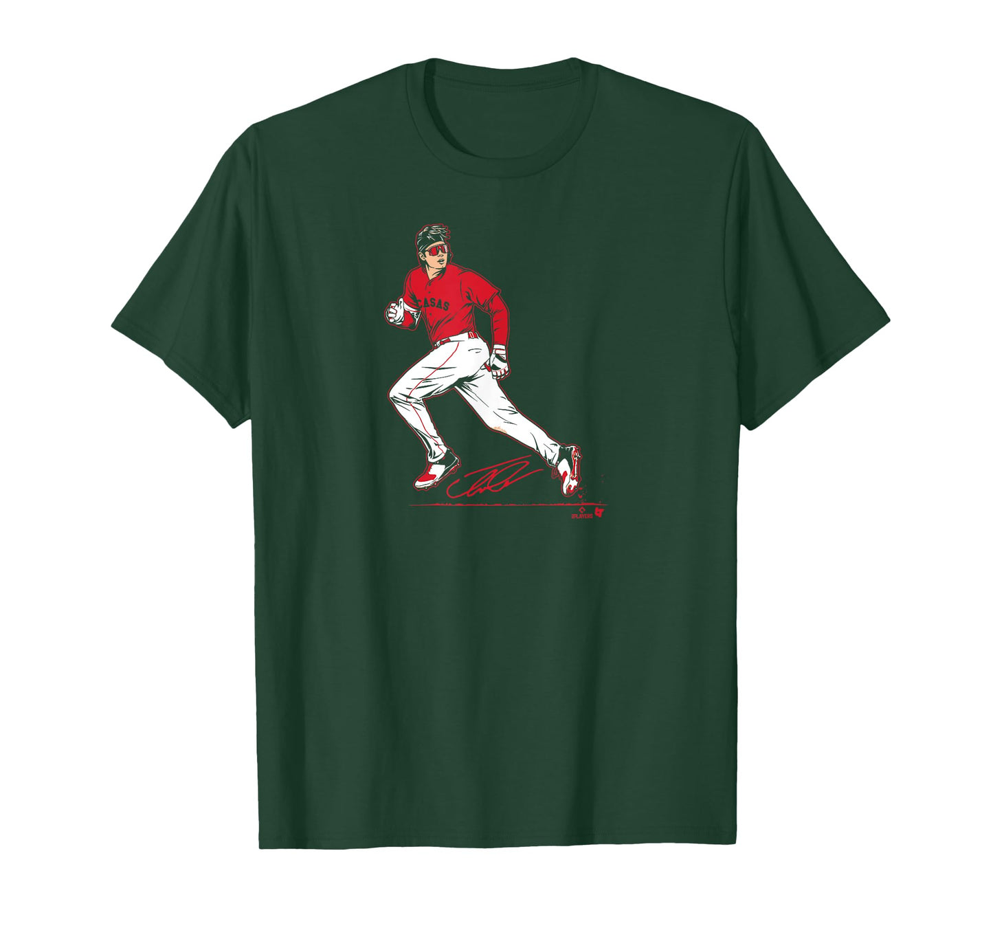Triston Casas: Superstar Pose - Boston Baseball T-Shirt