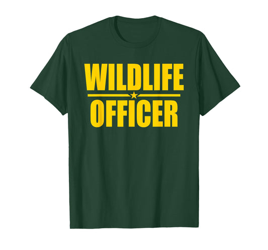 WILDLIFE OFFICER GAME WARDEN PARK RANGER UNIFORM COSTUME TEE T-Shirt