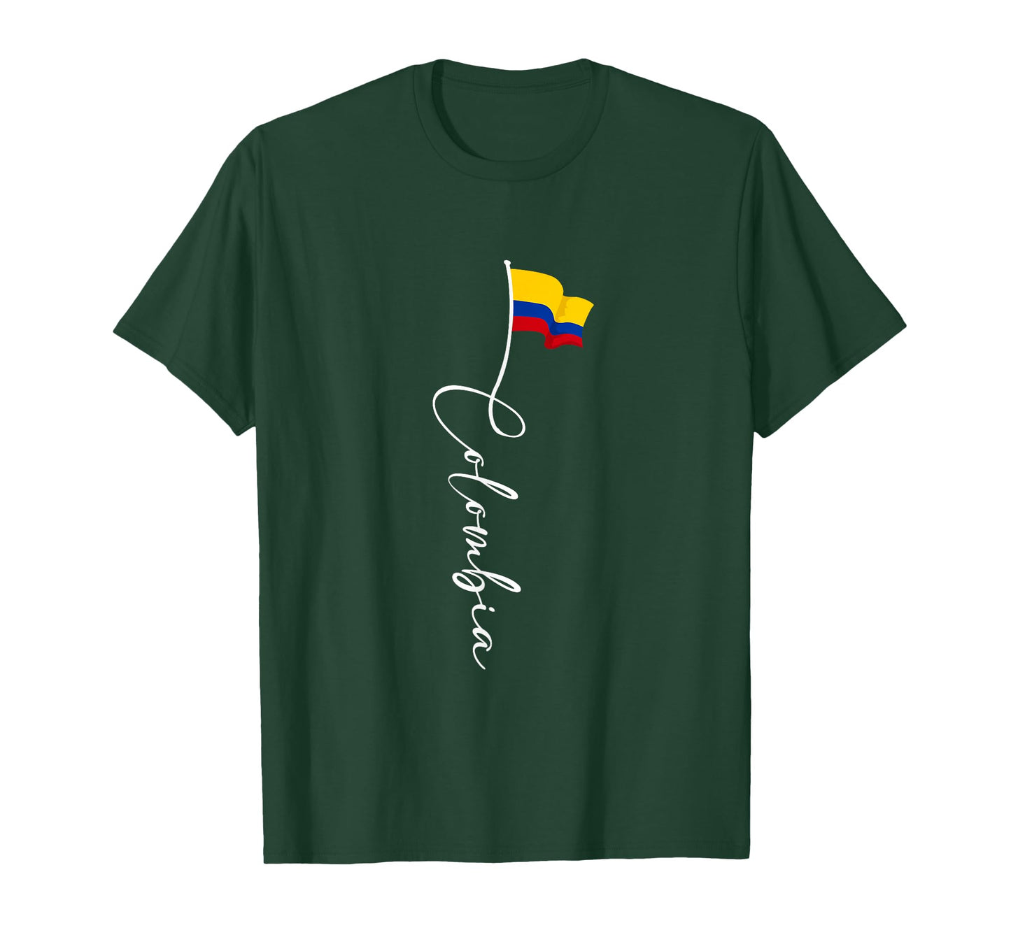 Colombia Pride Flag Colombian National Expat Patriot T-Shirt